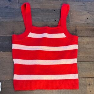 Banana Republic Cashmere Square-Neck Sweater Tank